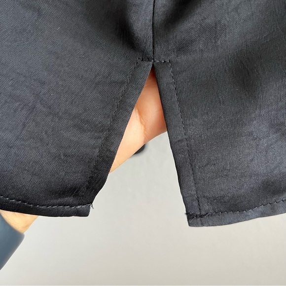 NWOT A New Day Black Slip Tank Cami Casual Trendy Contemporary Neutral Medium - Picture 6 of 8